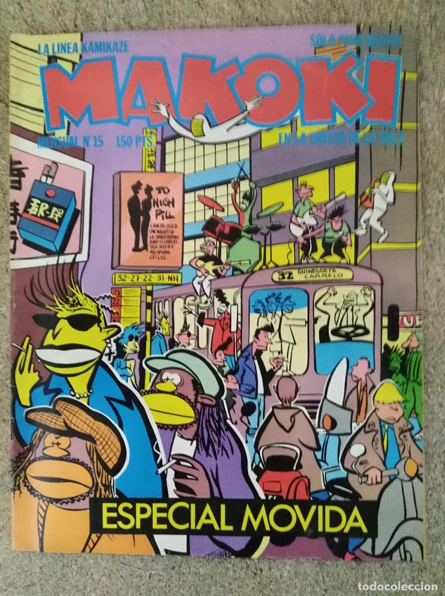Fumetti: Makoki 15.Especial Movida.Ediciones la Cupula