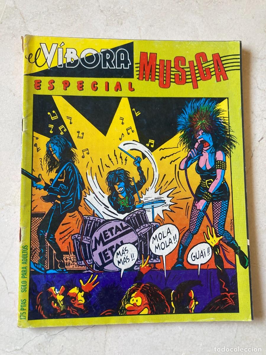 C&oacute;mics: EL VIBORA - ESPECIAL M&Uacute;SICA / CEESEPE , MAX , GALLARDO Y MEDIAVILLA, CRUMB ...