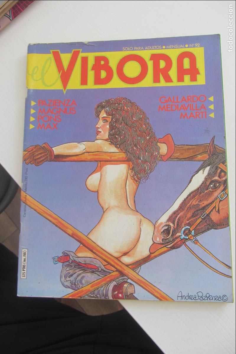 C&oacute;mics: EL VIBORA N&ordm; 92 COMIX PARA ADULTOS - LA CUPULA ARX100