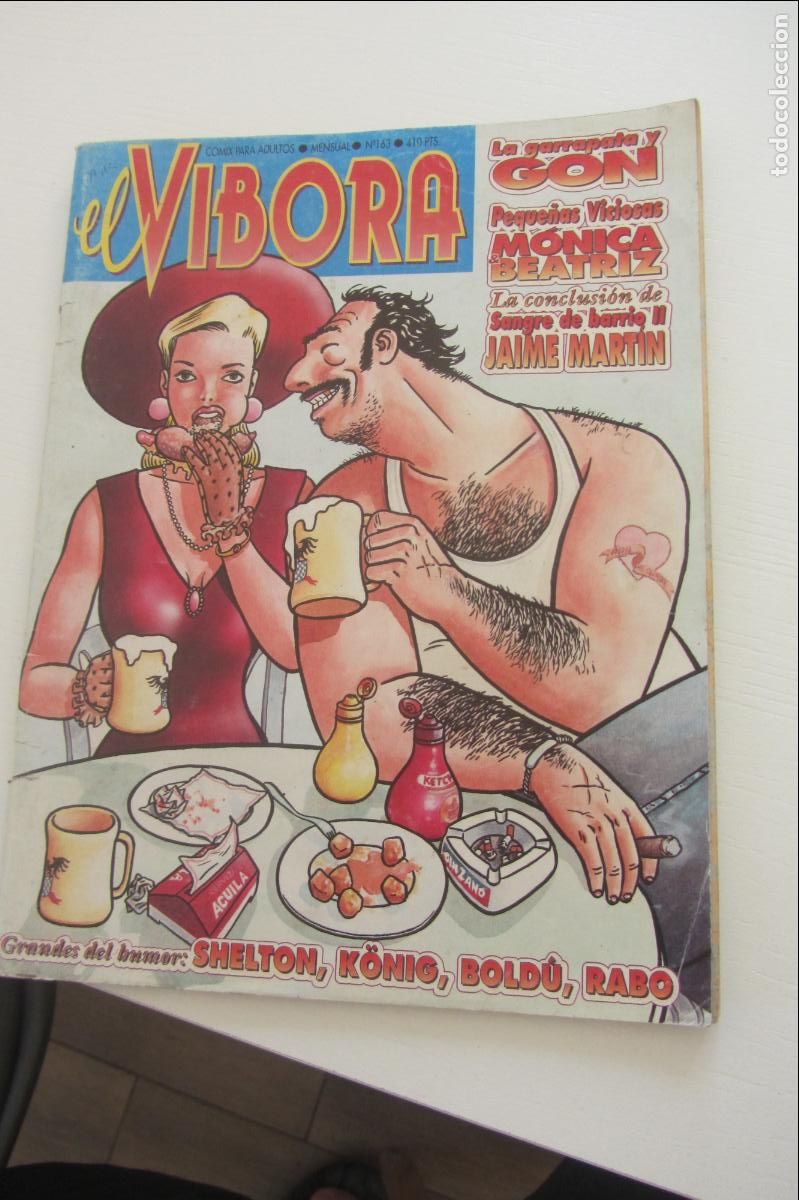 C&oacute;mics: EL VIBORA N&ordm; 163 COMIX PARA ADULTOS - LA CUPULA ARX100
