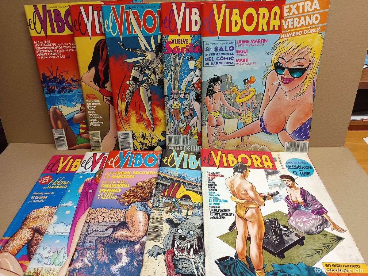 C&oacute;mics: El Vibora. Lote de 10 ejemplares (121 al 131) - Foto 1