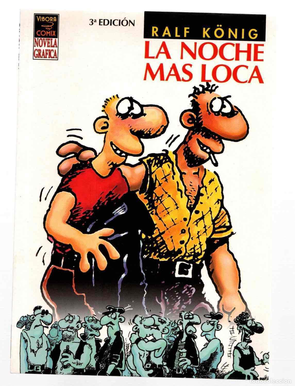 C&oacute;mics: LA NOCHE MAS LOCA. RALF K&Ouml;NIG. LA CUPULA 1995