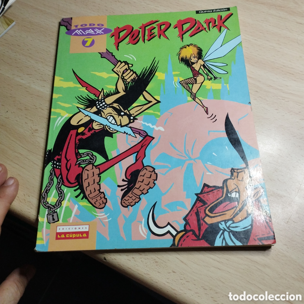 C&oacute;mics: Todo Max N⁰7. Peter Pank. 1995. Ediciones La C&uacute;pula.