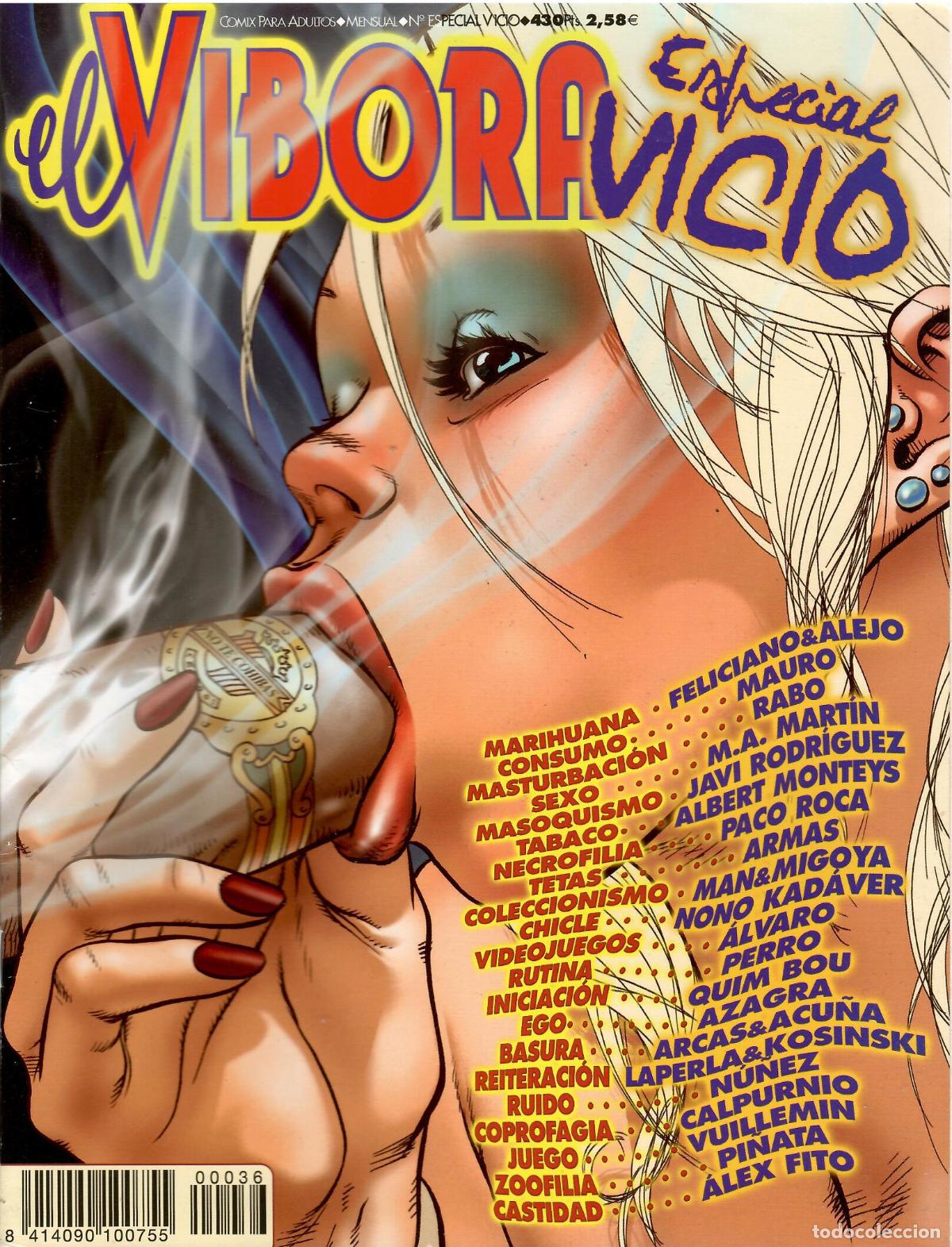 C&oacute;mics: Comic El Vibora. Comix para adultos: Especial vicio; Ediciones La Cupula