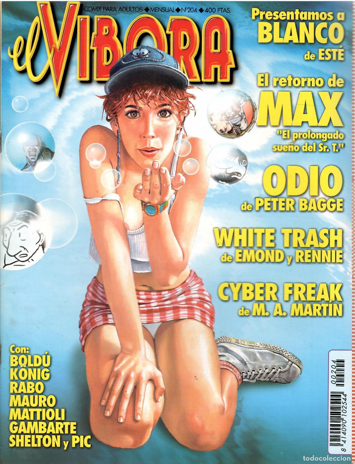 C&oacute;mics: Comic El Vibora. Comix para adultos, n&ordm; 204; Ediciones La Cupula