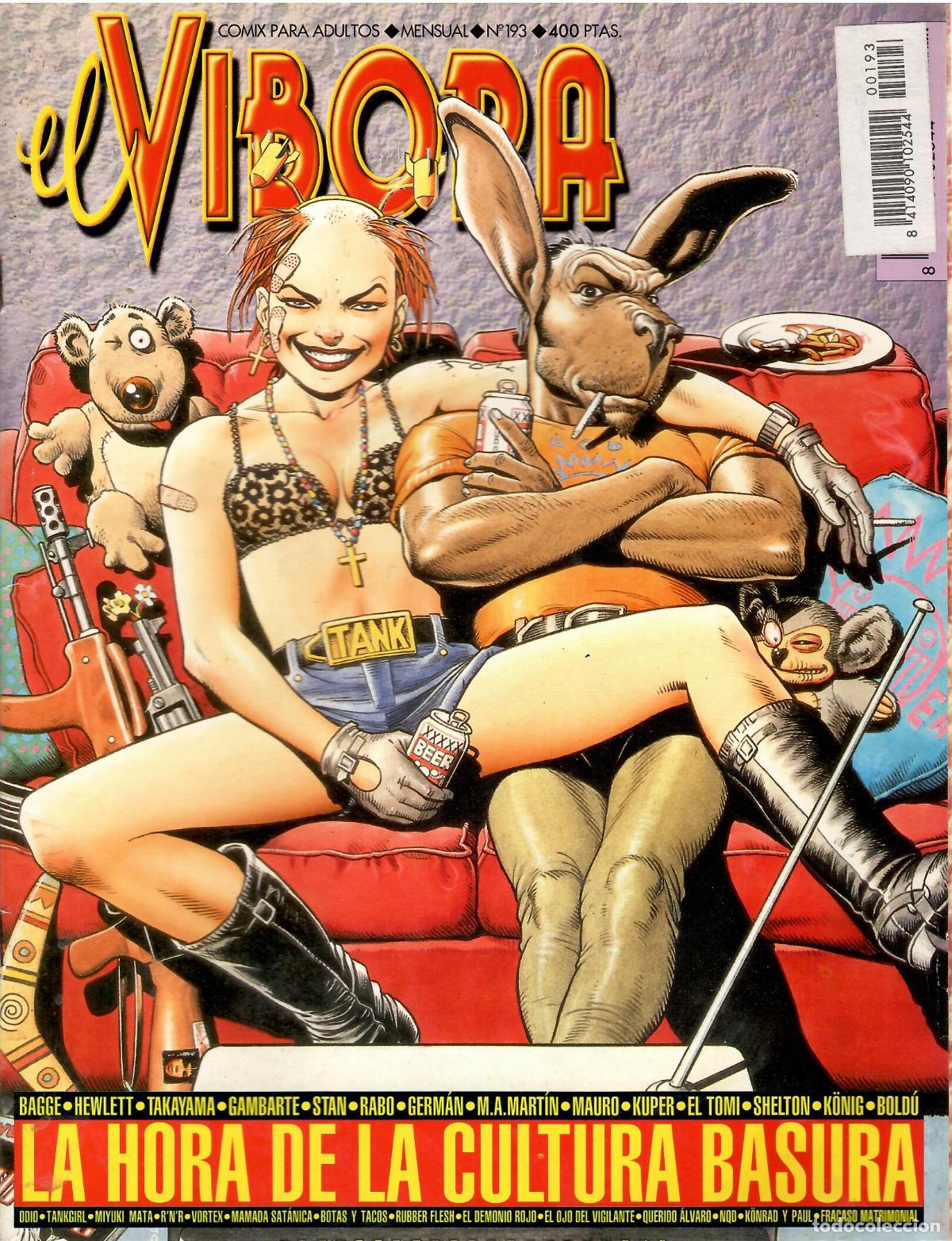 C&oacute;mics: Comic El Vibora. Comix para adultos, n&ordm; 193; Ediciones La Cupula - Foto 1