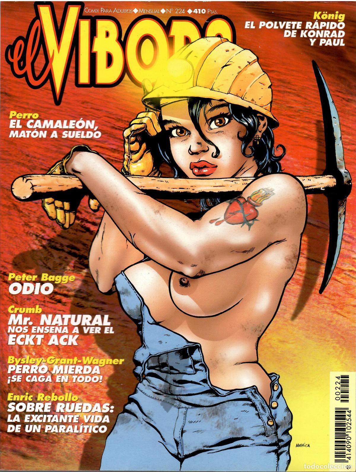 C&oacute;mics: Comic El Vibora. Comix para adultos, n&ordm; 244; Ediciones La Cupula