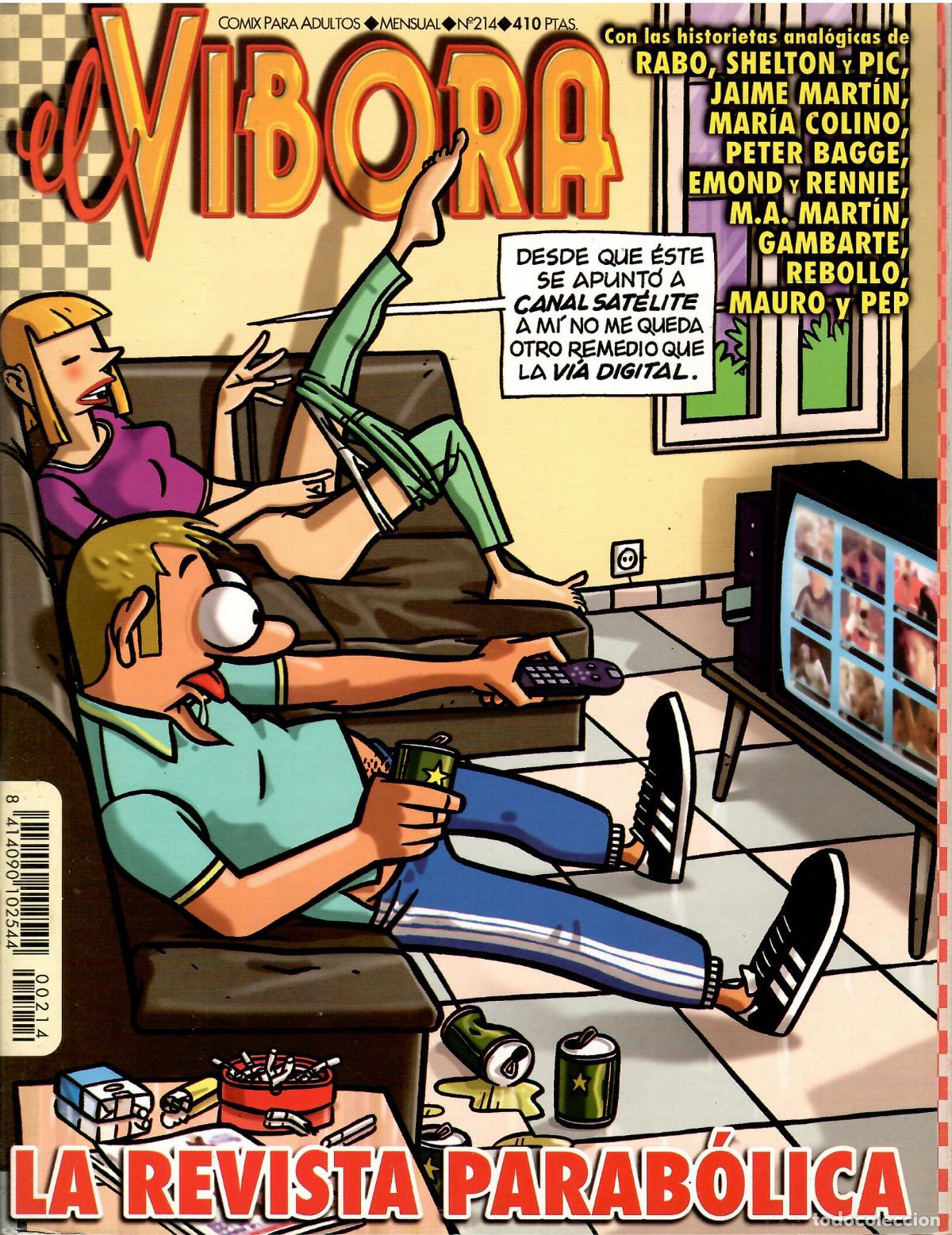 C&oacute;mics: Comic El Vibora. Comix para adultos, n&ordm; 214; Ediciones La Cupula