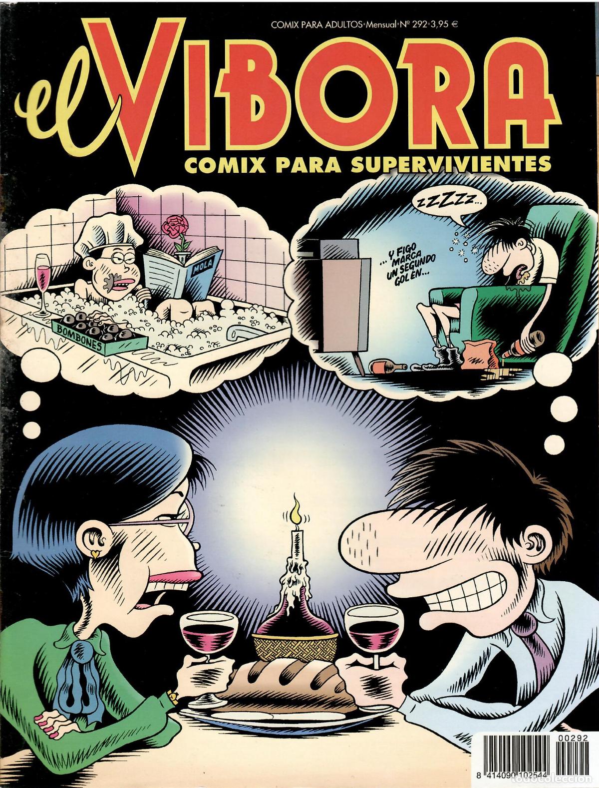 C&oacute;mics: Comic El Vibora. Comix para adultos, n&ordm; 292; Ediciones La Cupula