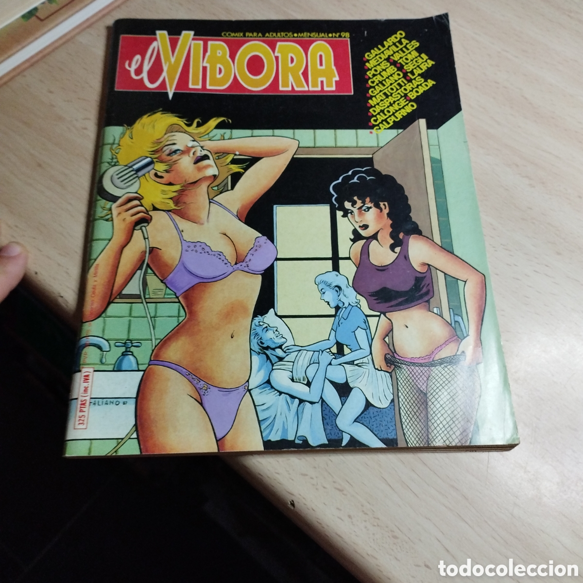 Comics : El v&iacute;bora.N⁰98. Comix para adultos. La c&uacute;pula.