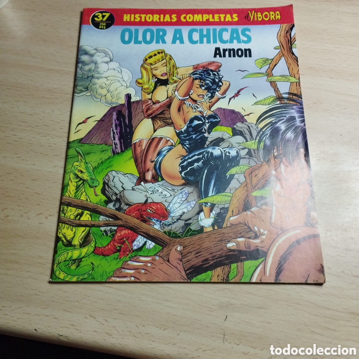 C&oacute;mics: El v&iacute;bora n⁰37. Olor a chicas. Historias completas. 1991. La c&uacute;pula.