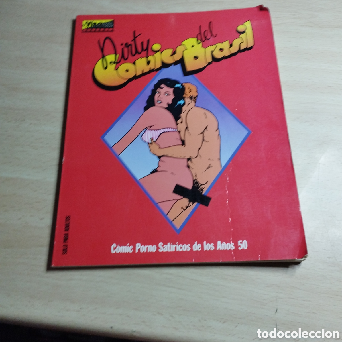 C&oacute;mics: Dirty del Comics de Brasil. Comic Porno Sat&iacute;ricos de los A&ntilde;os 50. El v&iacute;bora 1987. Ediciones C&uacute;pula