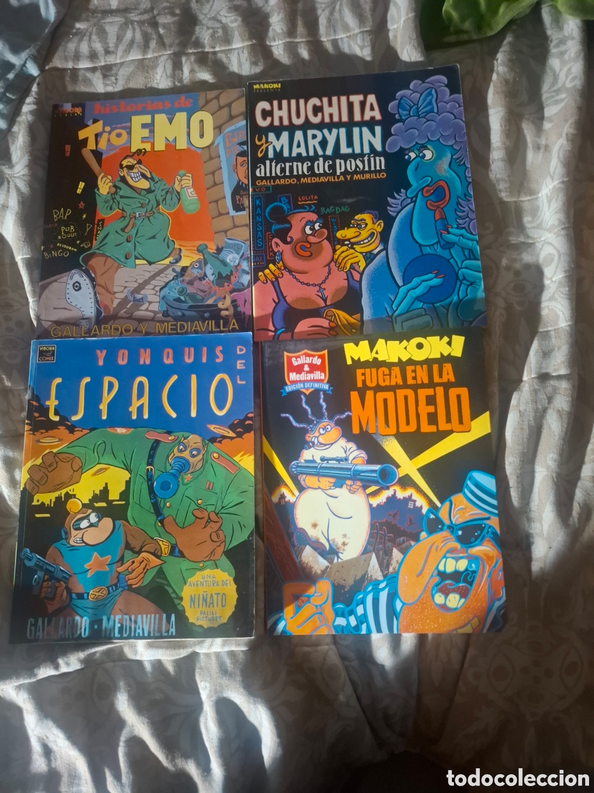 C&oacute;mics: Gallardo y Mediavilla. Lote De 4 Albums