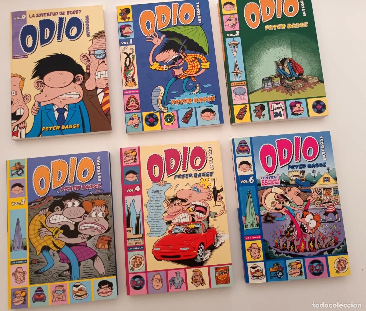 C&oacute;mics: Odio, de Peter Bagge, casi completo (falta el tomo 5. Super Ocasi&oacute;n