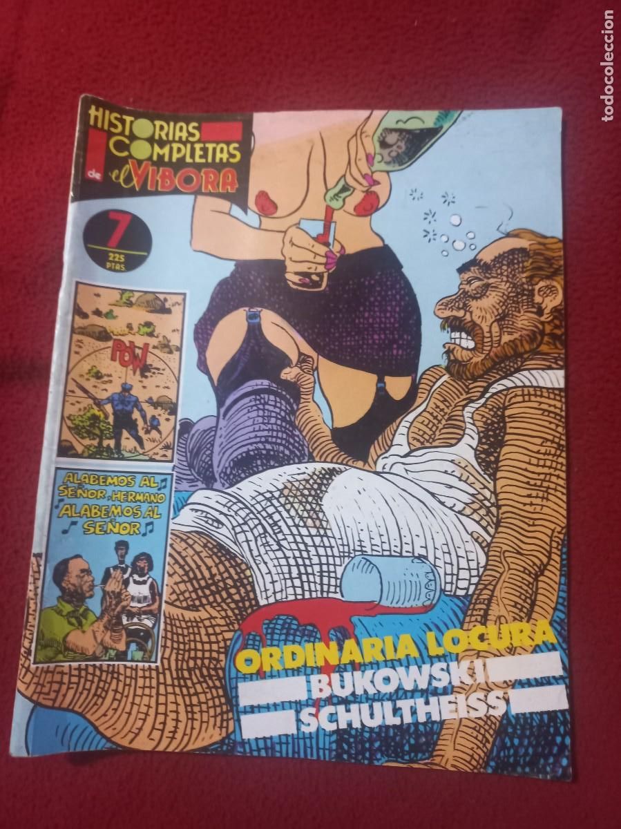 C&oacute;mics: HISTORIAS COMPLETAS 7 - ORDINARIA LOCURA - BUKOWSKI & SCHULTHEISS - REVISTA
