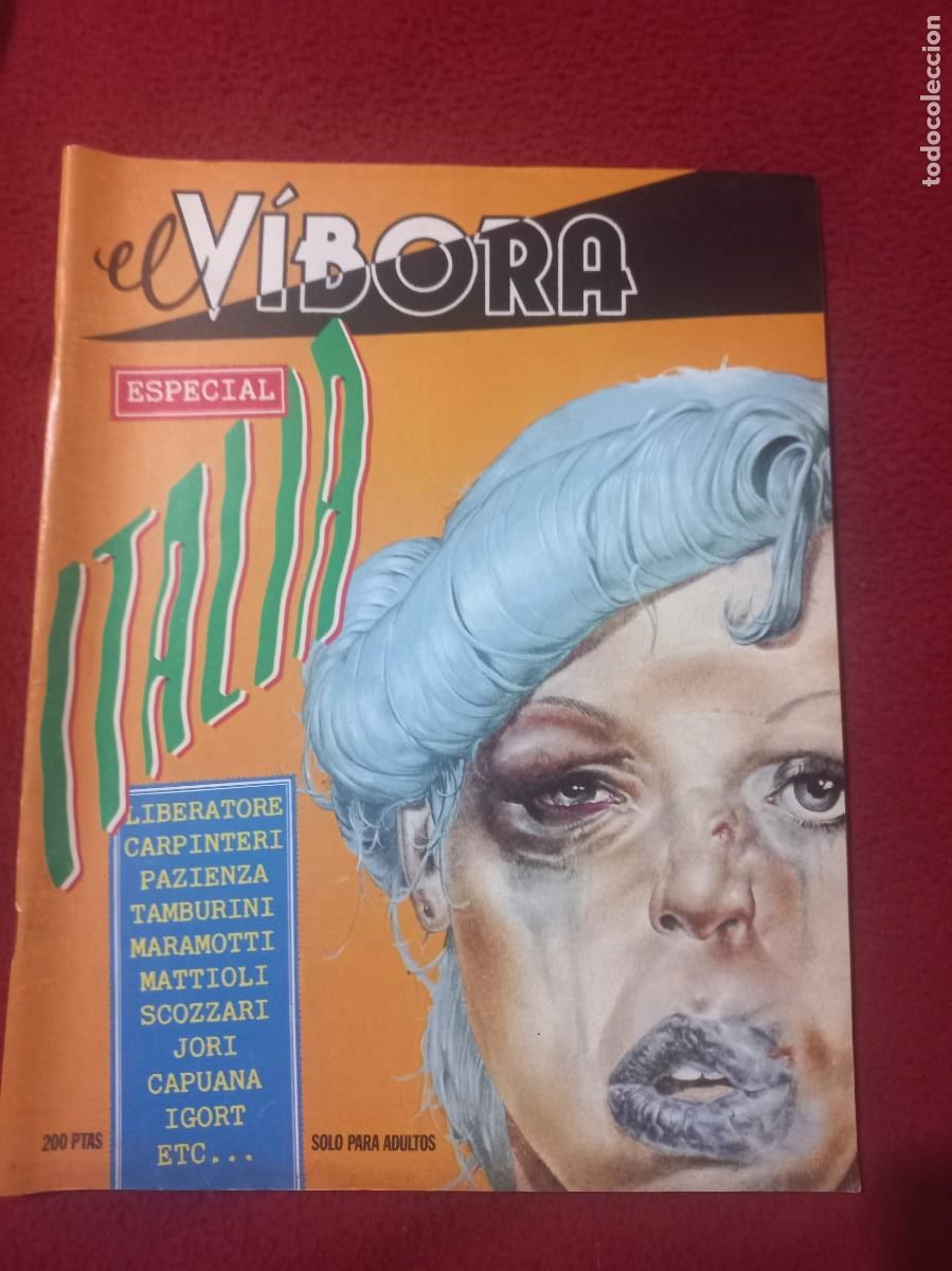 C&oacute;mics: EL VIBORA ESPECIAL - ITALIA - REVISTA