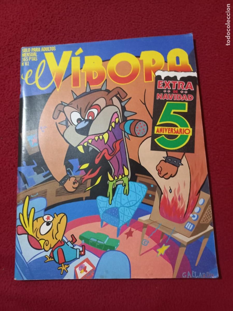 C&oacute;mics: EL VIBORA 61 - EXTRA 5&ordm; ANIVERSARIO - REVISTA .