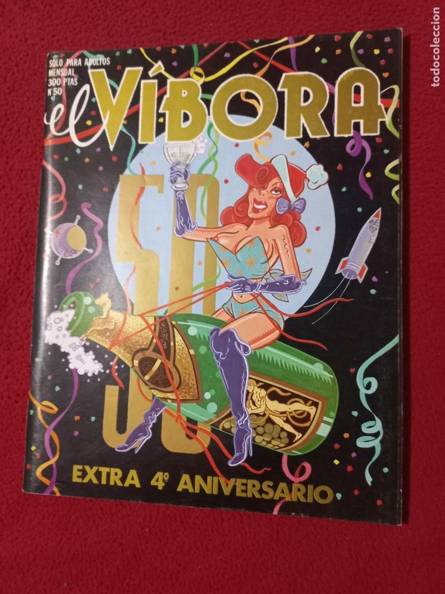 C&oacute;mics: EL VIBORA 50 - EXTRA 4&ordm; ANIVERSARIO - REVISTA .