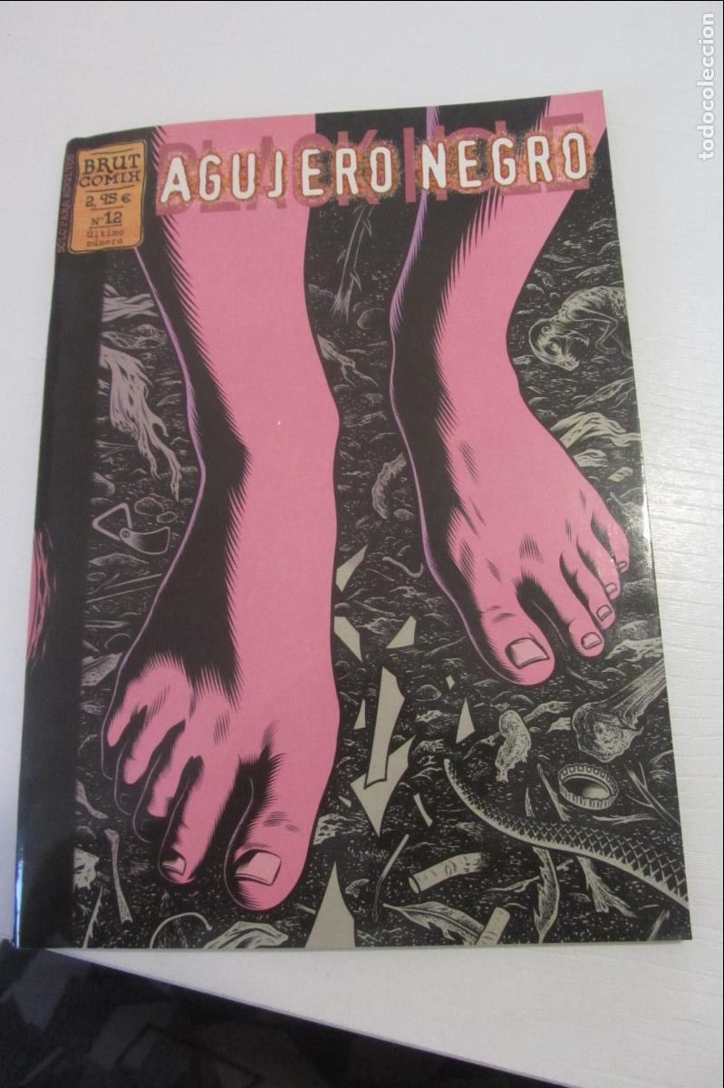 C&oacute;mics: AGUJERO NEGRO BLACK HOLE N&ordm; 12 CHARLES BURNS BRUT COMIX EDICIONES LA CUPULA BUEN ESTADO arx177