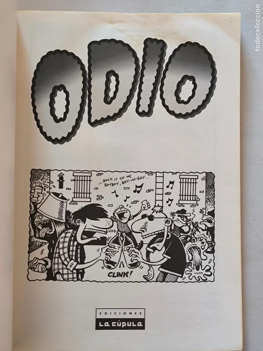 C&oacute;mics: ODIO VOL. 1 - PETTER BAGGE - LA CUPULA (7Z) - Foto 2