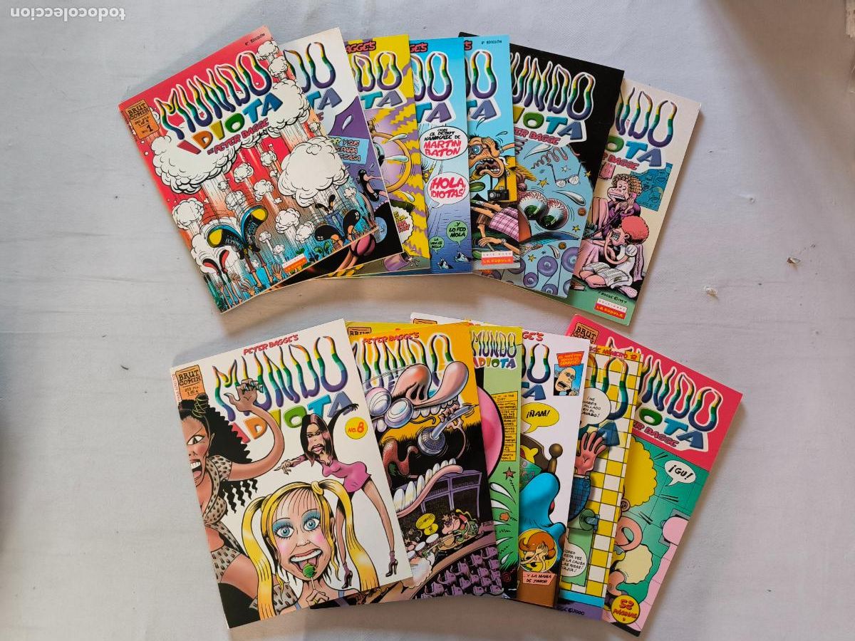 C&oacute;mics: MUNDO IDIOTA COMPLETA - N&ordm; 1 A 13 - PETER BAGGE - LA CUPULA (BJ)