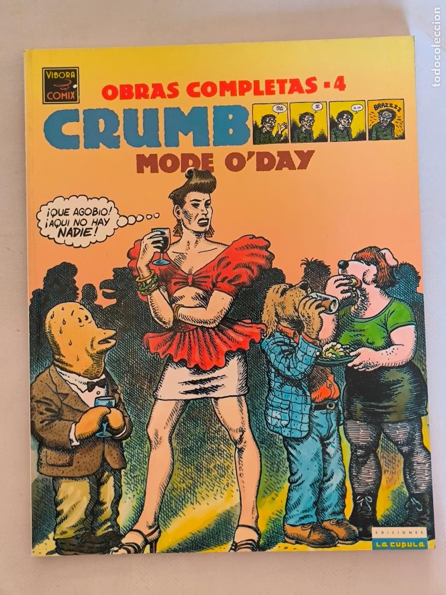 C&oacute;mics: MODE ODAY - OBRAS COMPLETAS N&ordm; 4 - ROBERT CRUMB - LA CUPULA (DY) - Foto 1