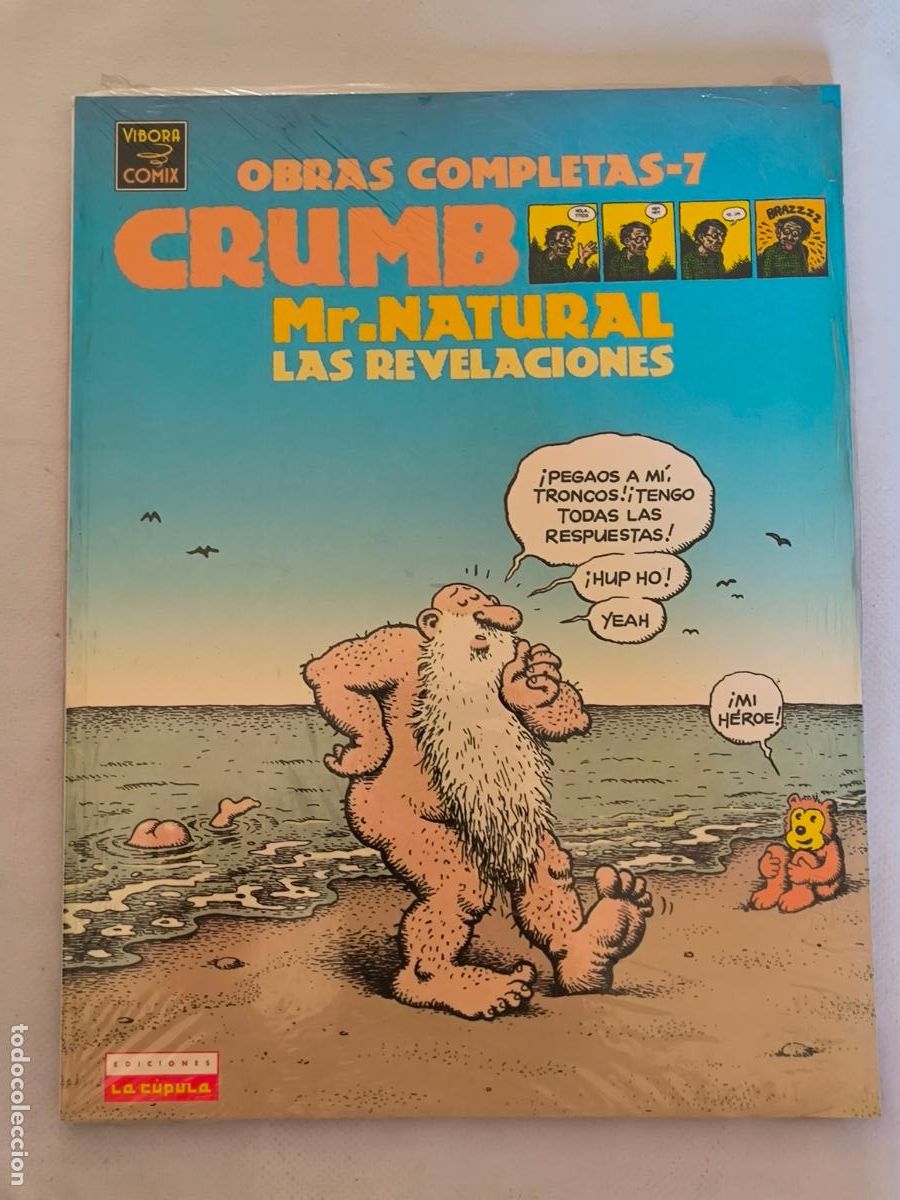 C&oacute;mics: MR NATURAL: LAS REVELACIONES - OBRAS COMPLETAS N&ordm; 7 - ROBERT CRUMB - LA CUPULA - PRECINTADO (DY)