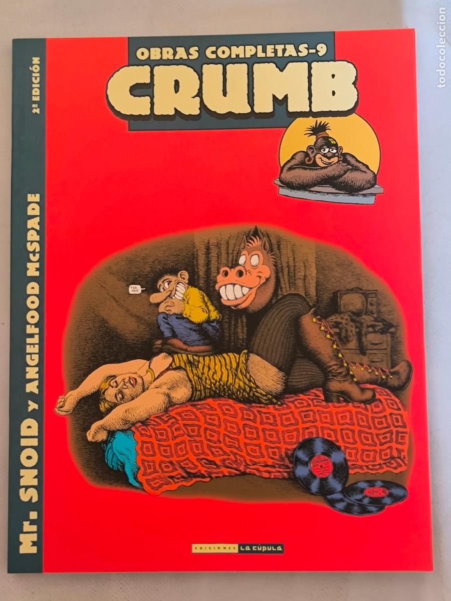 C&oacute;mics: MR. SNOID Y ANGELFOOD MCSPADE - OBRAS COMPLETA N&ordm; 9 - ROBERT CRUMB - LA CUPULA (G3)