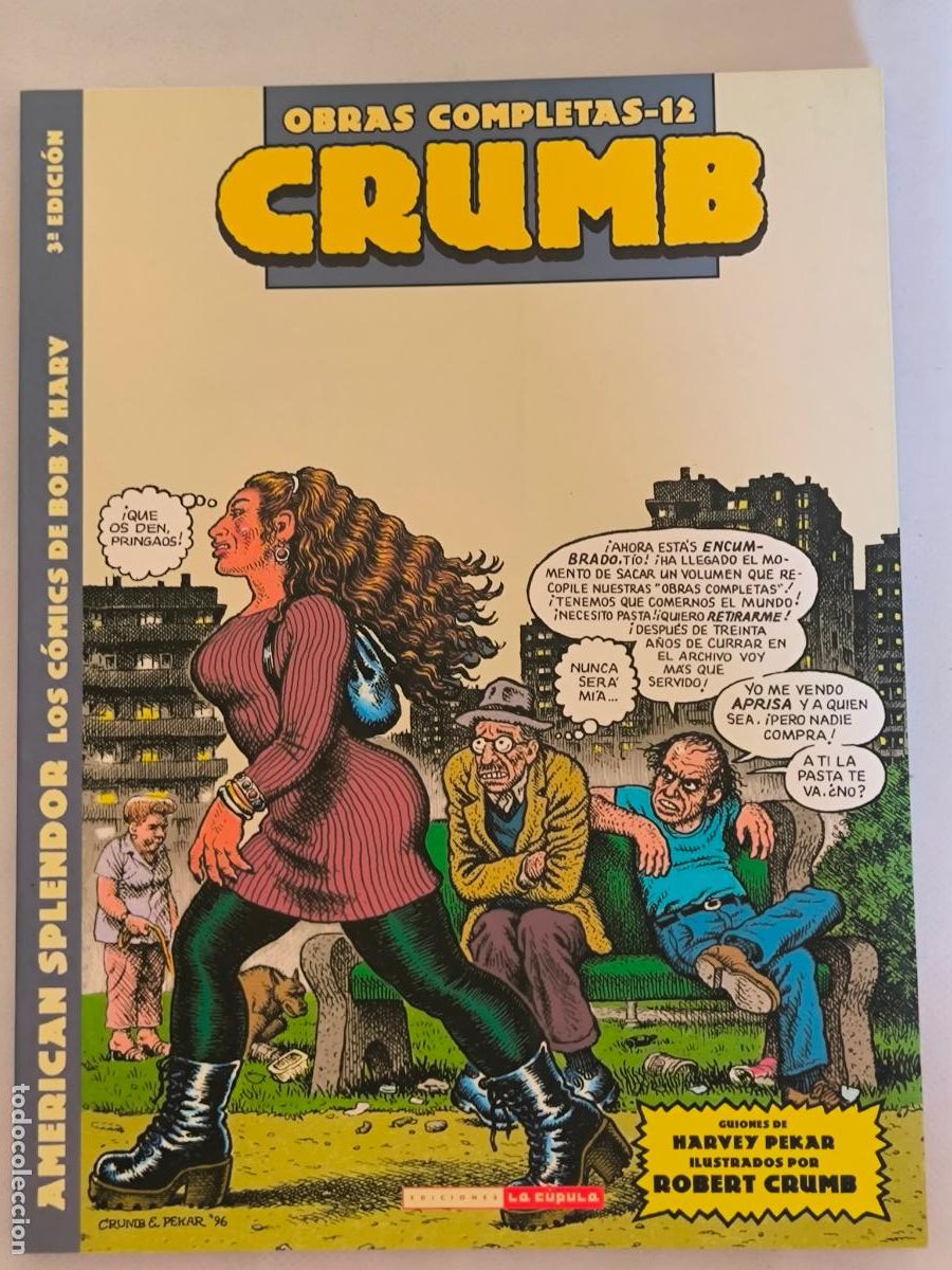 Comics: AMERICAN SPLENDOR: LOS COMICS DE BOB Y HARV - OBRAS COMPLETAS N&ordm; 12 - ROBERT CRUMB - LA CUPULA (G3)