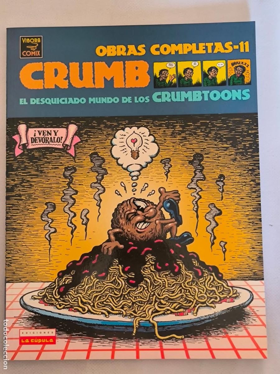 C&oacute;mics: EL DESQUICIADO MUNDO DE LOS CRUMBTOONS - OBRAS COMPLETA N&ordm; 11 - ROBERT CRUMB - LA CUPULA (DY)