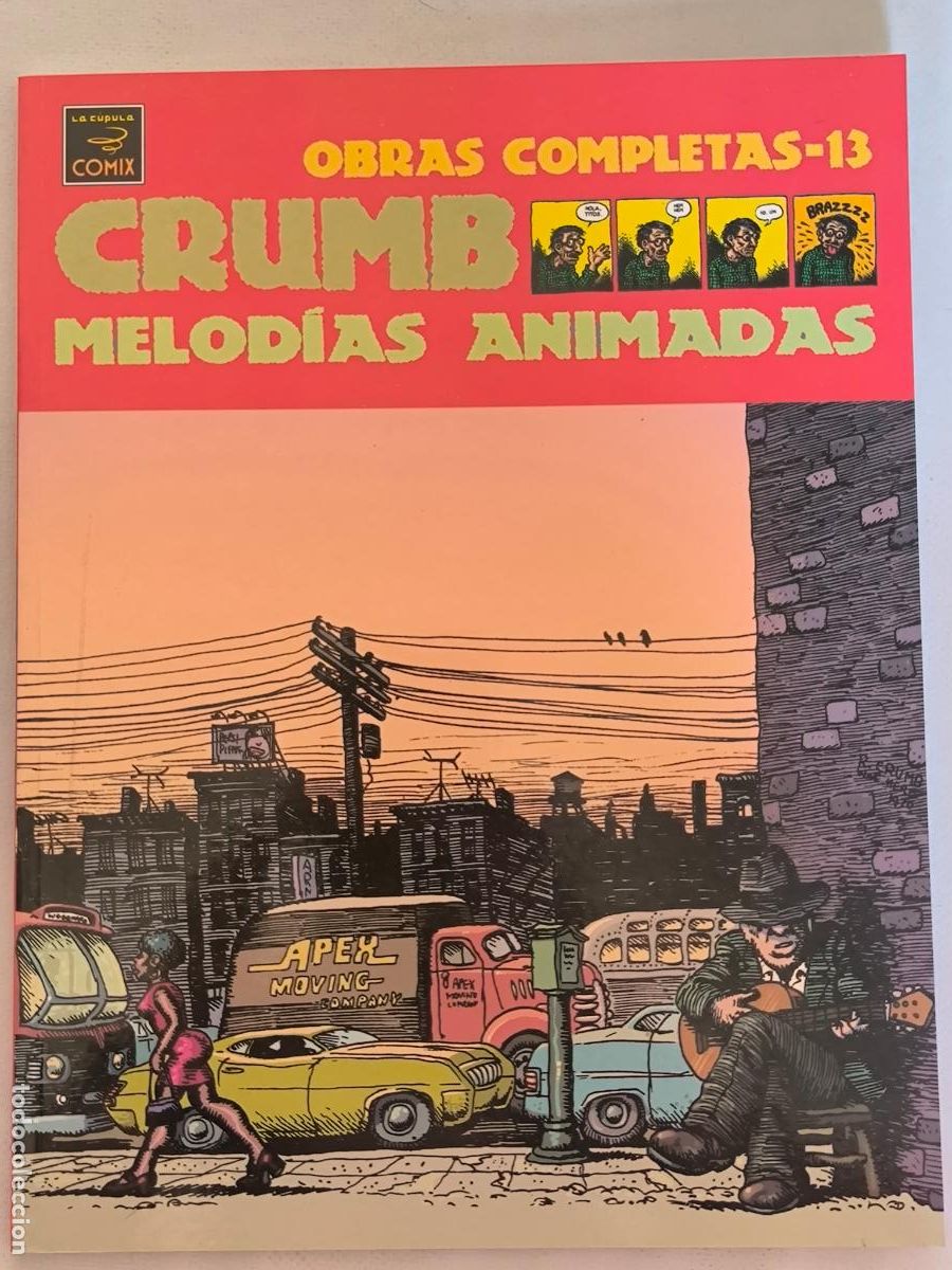 C&oacute;mics: MELODIAS ANIMADAS - OBRAS COMPLETAS N&ordm; 13 - ROBERT CRUMB - LA CUPULA (DY)