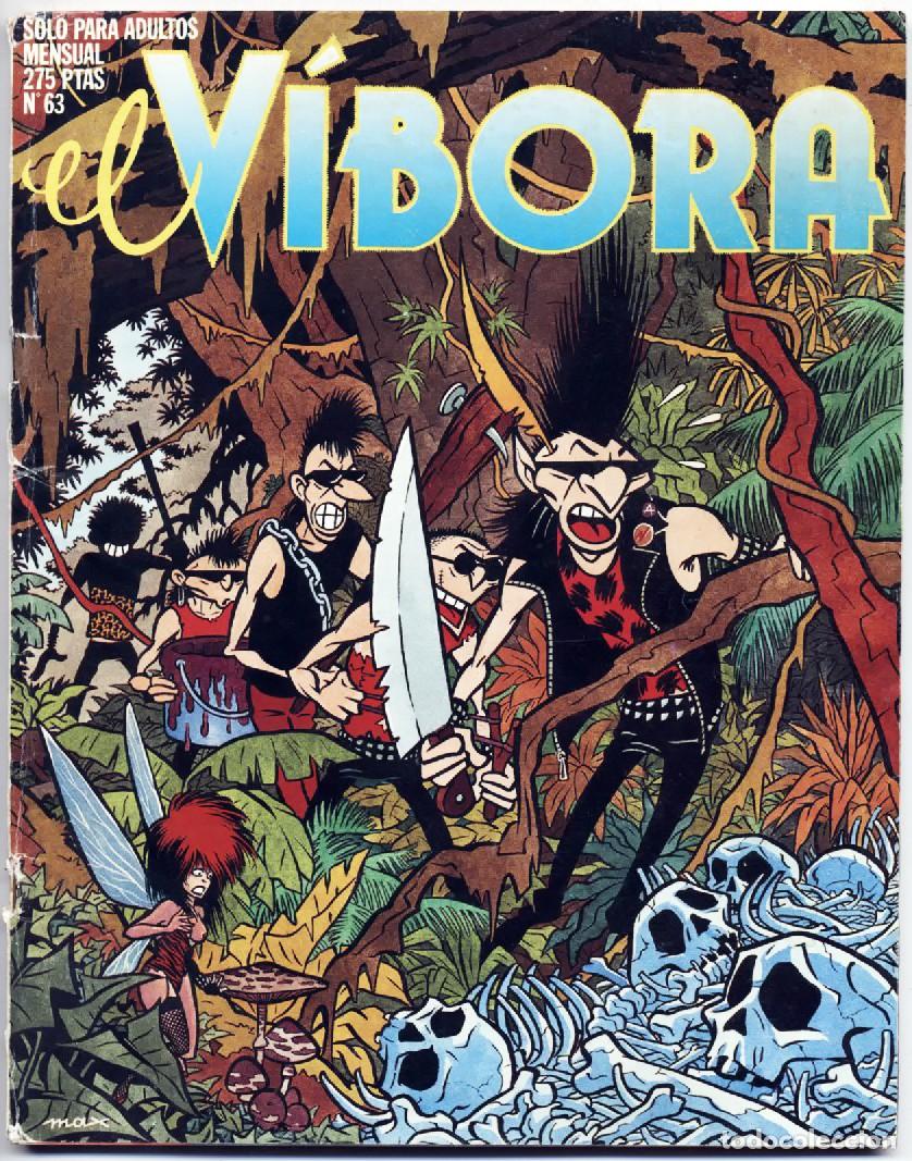C&oacute;mics: EL VIBORA N&ordm; 63 COMIX PARA SUPERVIVIENTES EDICIONES LA CUPULA 1985 - Foto 1