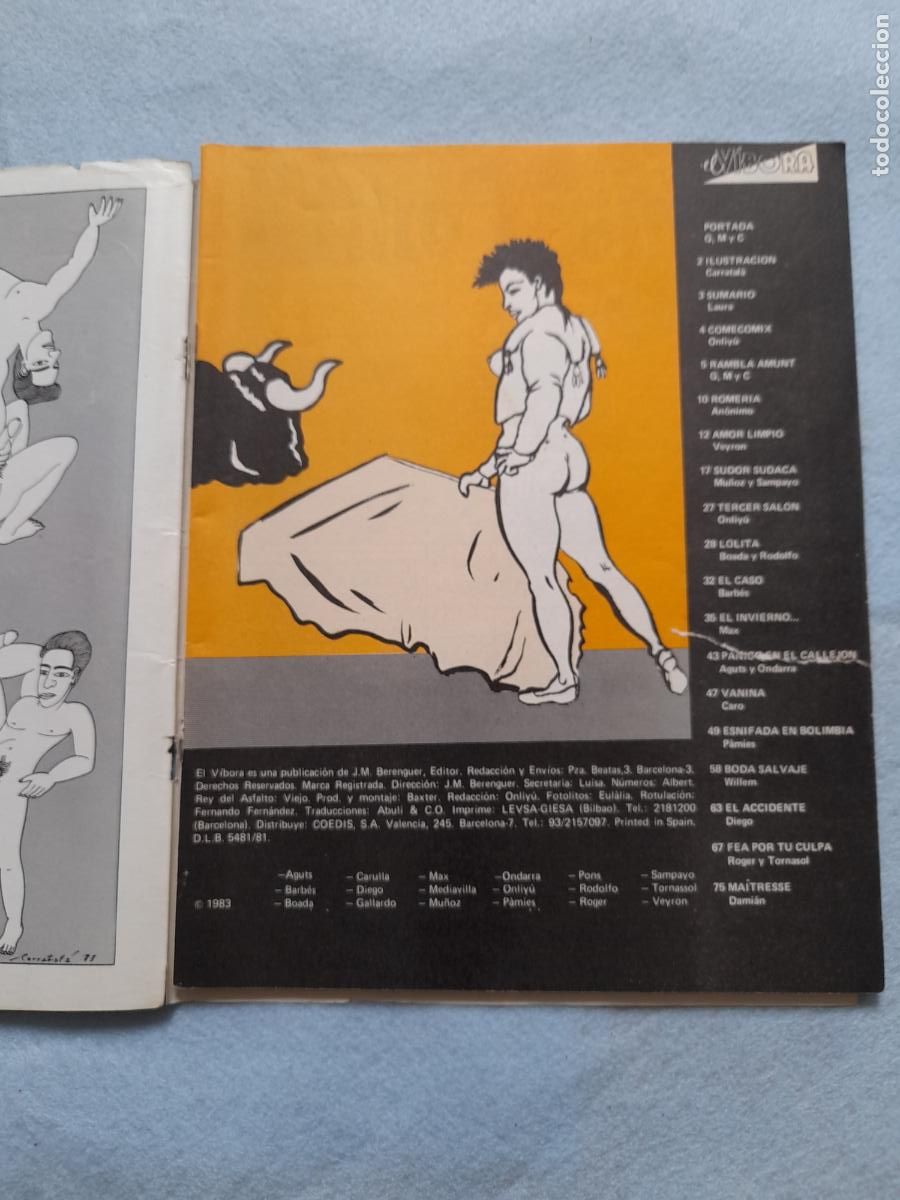 C&oacute;mics: Revista El V&iacute;vora. A&ntilde;o 1981. - Foto 2