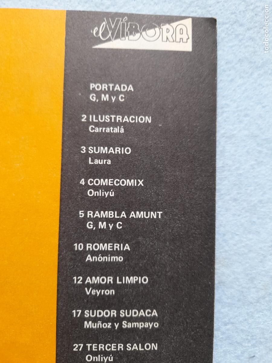 C&oacute;mics: Revista El V&iacute;vora. A&ntilde;o 1981. - Foto 3