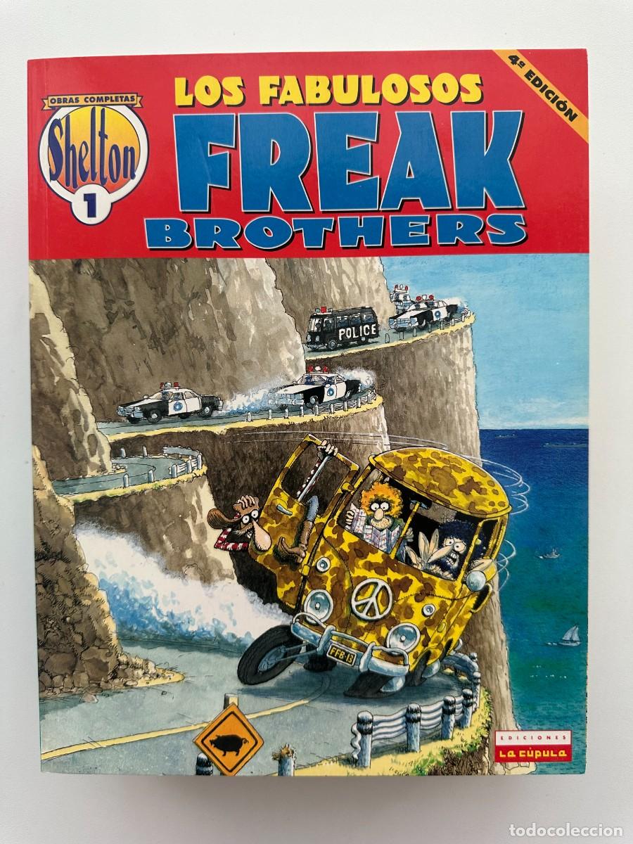 C&oacute;mics: Los Fabulosos Freak Brothers. Obras Completas Shelton # 1 - Gilbert Shelton