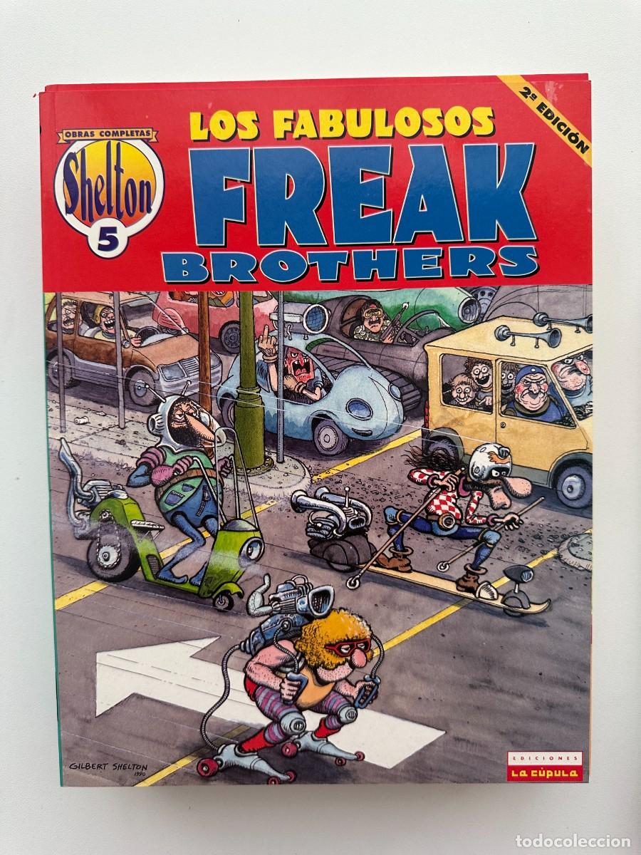 C&oacute;mics: Los Fabulosos Freak Brothers. Obras Completas Shelton # 5. - Gilbert Shelton