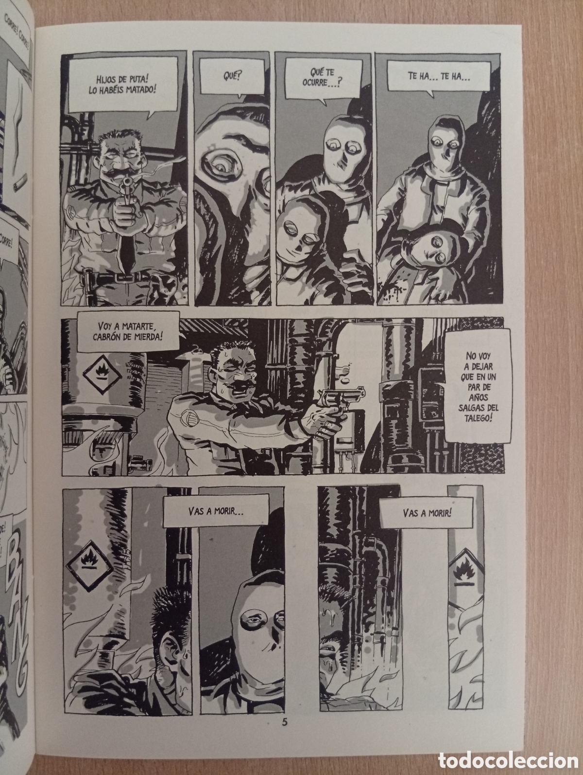 C&oacute;mics: MUERTE ANIMAL/COMPLETA. Quim Bou - Foto 11