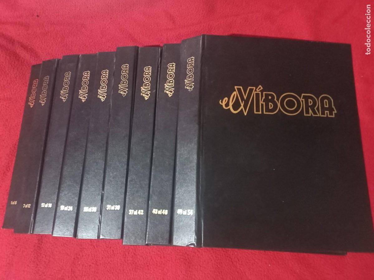 C&oacute;mics: TAPAS PARA LA REVISTA EL VIBORA - DEL 1 AL 54 9 TAPAS