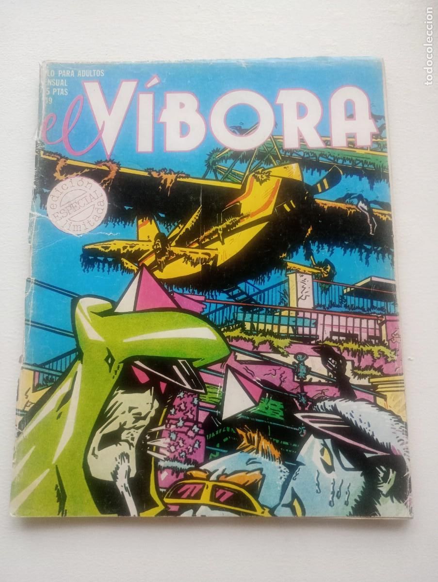 C&oacute;mics: El v&iacute;bora 49. Pamies, Veyron, Marti, Pazienza, Max, Crumb, Pons, Boada, etc