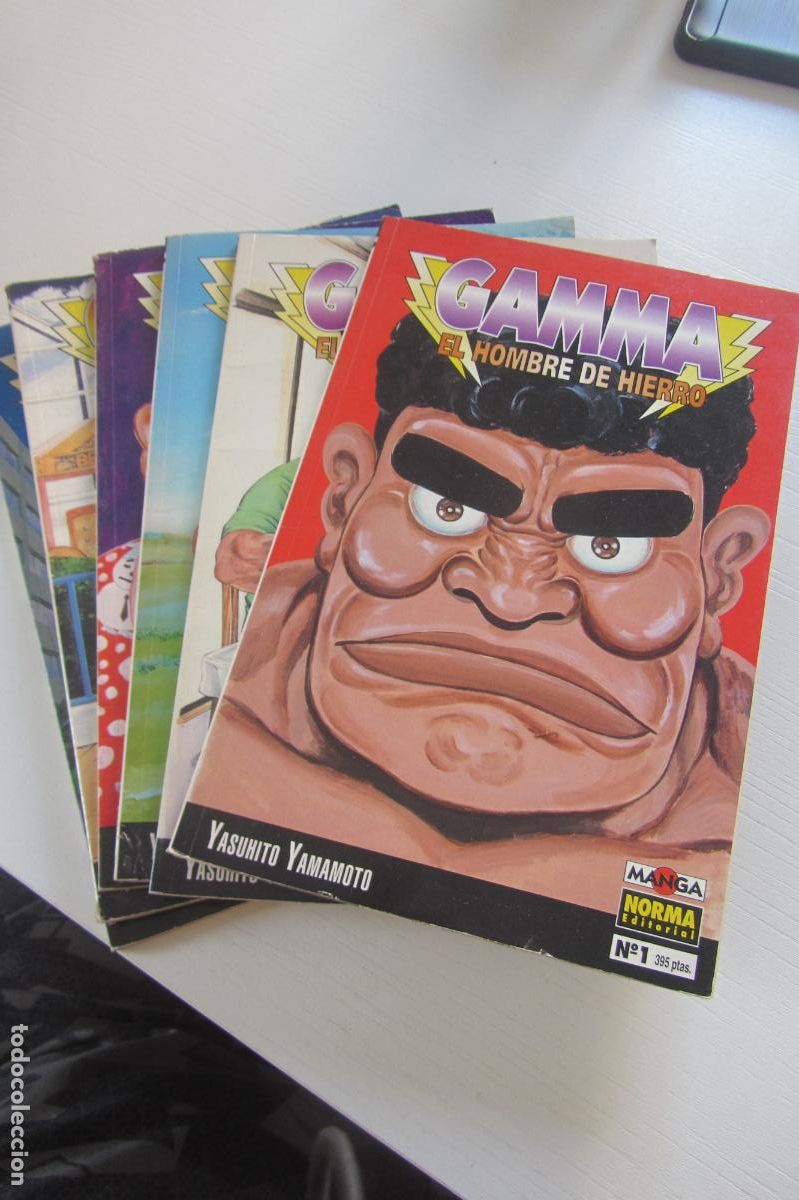 C&oacute;mics: lote GAMMA EL HOMBRE DE HIERRO n&ordm; 1 3 4 7 8 9 NORMA ARX287
