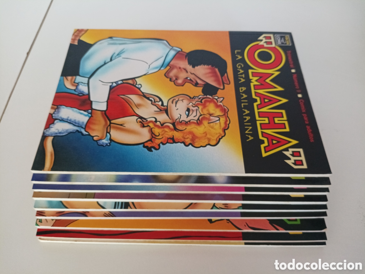C&oacute;mics: Colecci&oacute;n 9 ejemplares OMAHA, la gata bailarina. V&iacute;bora COMIX. Ediciones La c&uacute;pula. - Foto 3