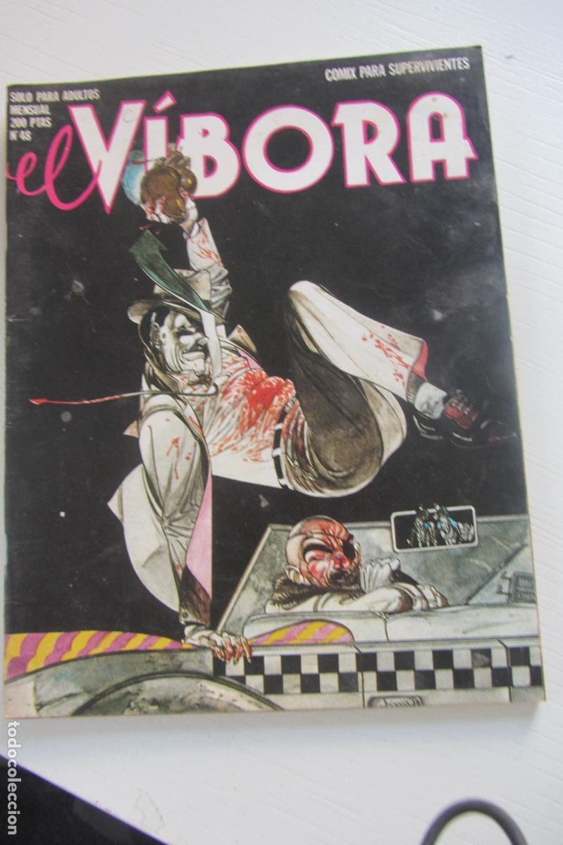 C&oacute;mics: REVISTA EL V&Iacute;BORA - n&ordm; 48 - EDICIONES LA C&Uacute;PULA - 1983 arx370