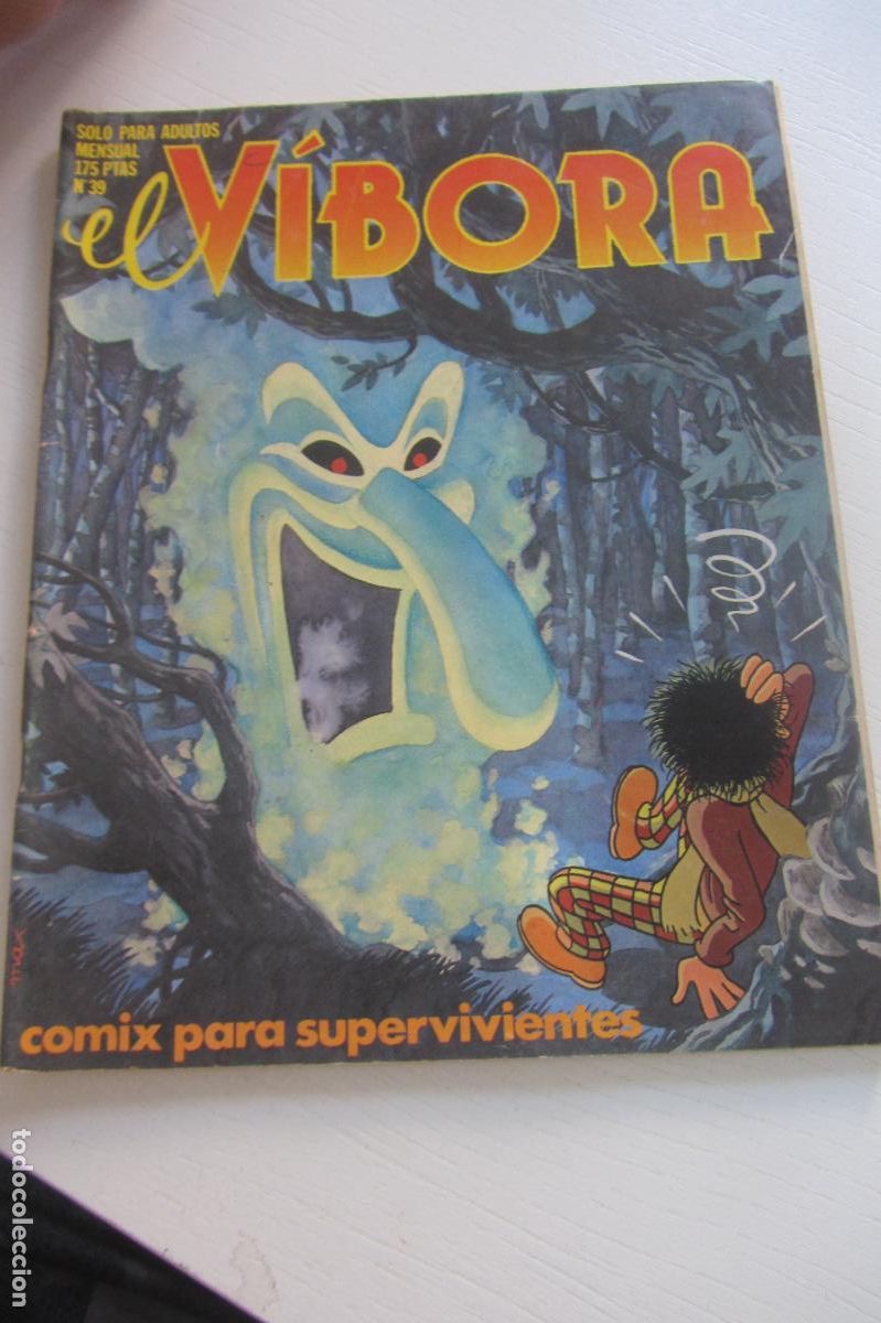 C&oacute;mics: REVISTA EL V&Iacute;BORA - n&ordm; 39 - EDICIONES LA C&Uacute;PULA - 1983 arx370