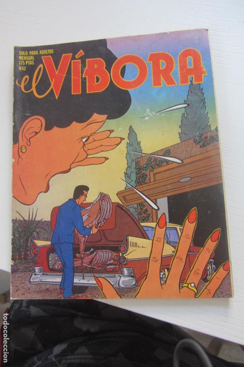 C&oacute;mics: REVISTA EL V&Iacute;BORA - n&ordm; 42 - EDICIONES LA C&Uacute;PULA - 1983 arx370