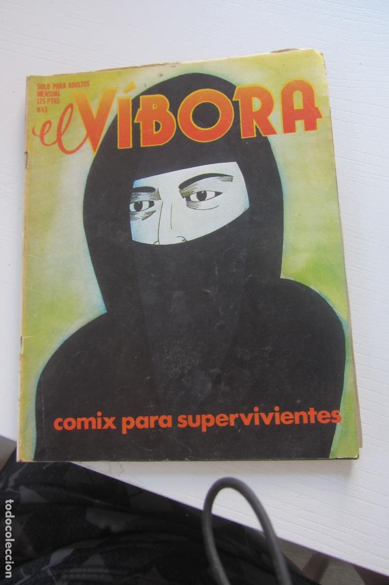 C&oacute;mics: REVISTA EL V&Iacute;BORA - n&ordm; 43 - EDICIONES LA C&Uacute;PULA - 1983 arx370