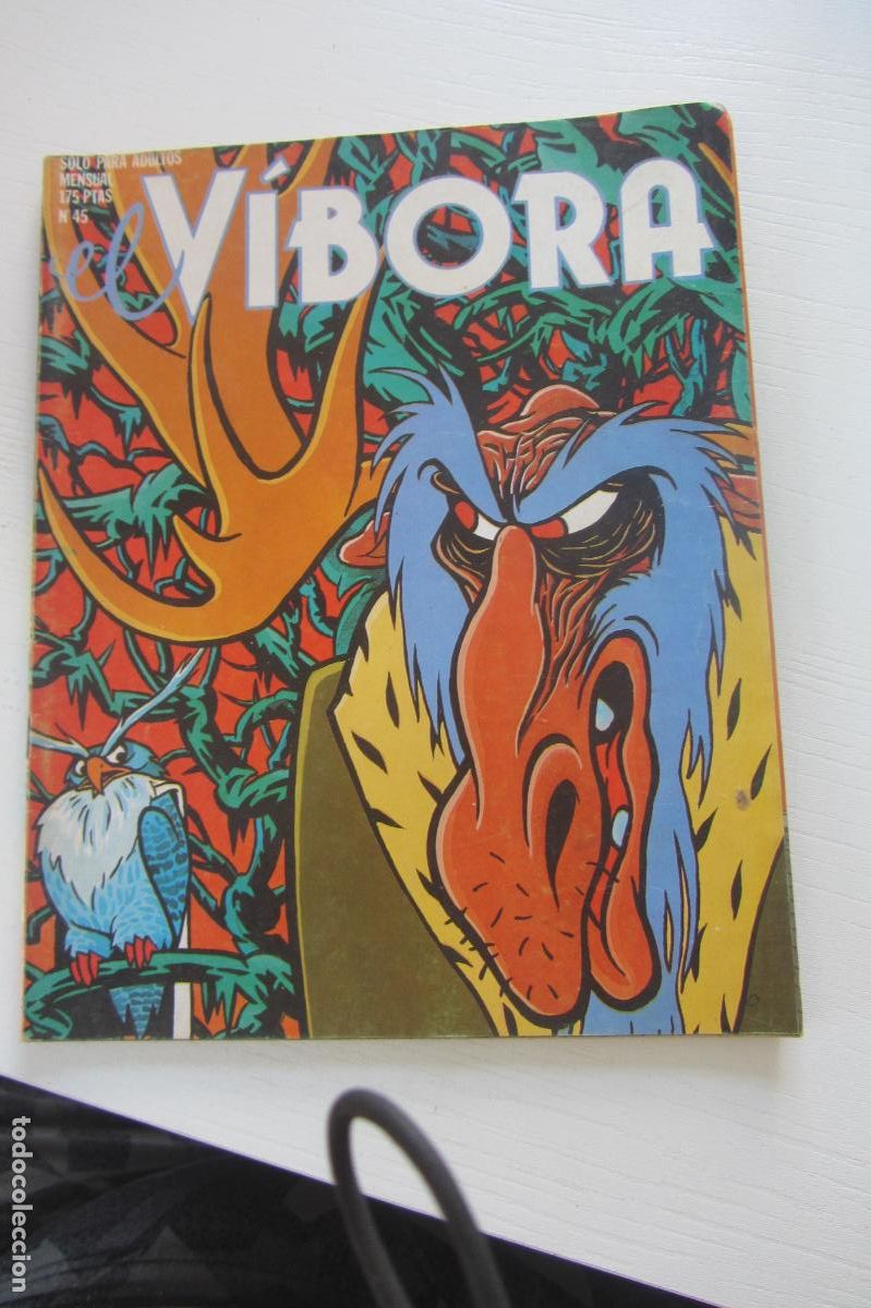 C&oacute;mics: REVISTA EL V&Iacute;BORA n&ordm; 45 SOLO PARA ADULTOS LA C&Uacute;PULA arx372