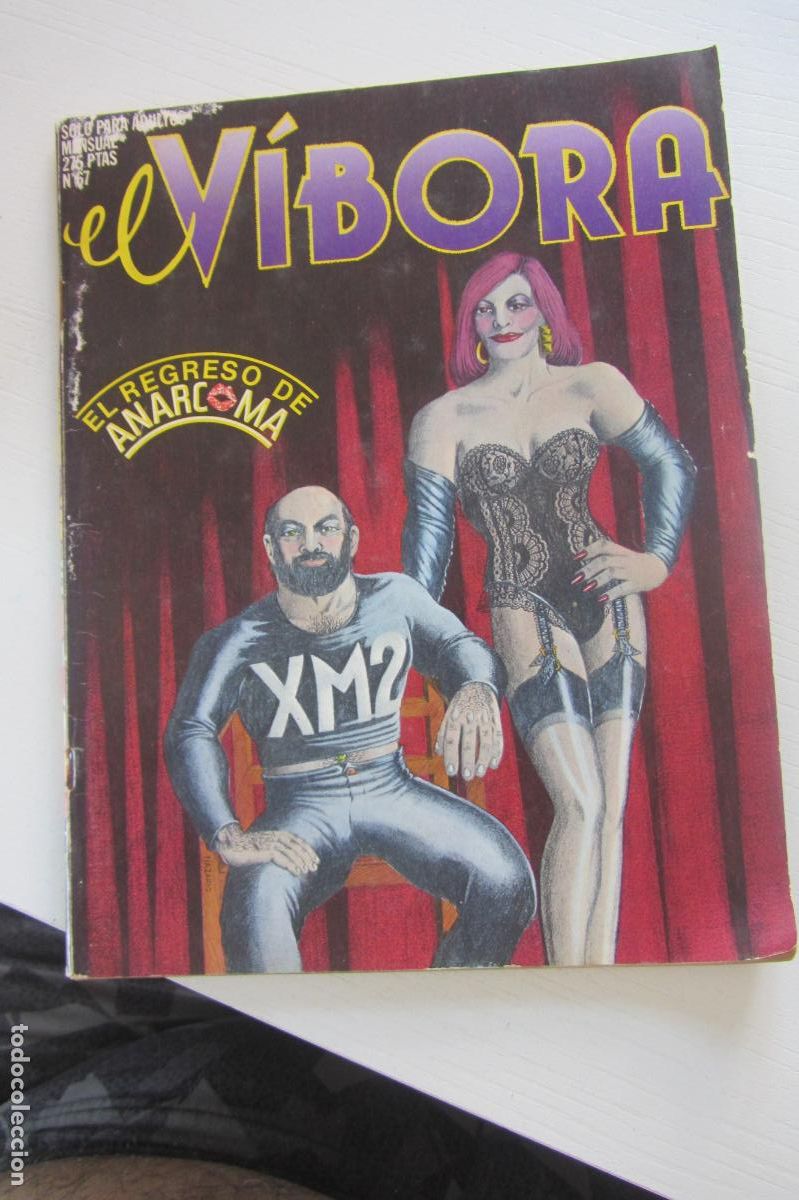 C&oacute;mics: REVISTA EL V&Iacute;BORA n&ordm; 67 SOLO PARA ADULTOS LA C&Uacute;PULA arx372