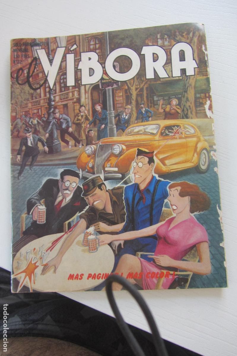 C&oacute;mics: REVISTA EL V&Iacute;BORA n&ordm; 22 SOLO PARA ADULTOS LA C&Uacute;PULA arx372