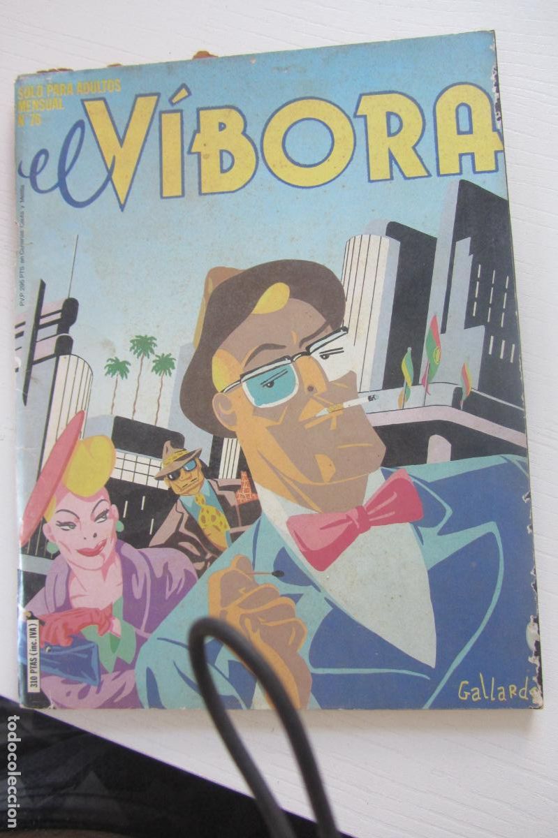 C&oacute;mics: REVISTA EL V&Iacute;BORA n&ordm; 76 SOLO PARA ADULTOS LA C&Uacute;PULA arx372