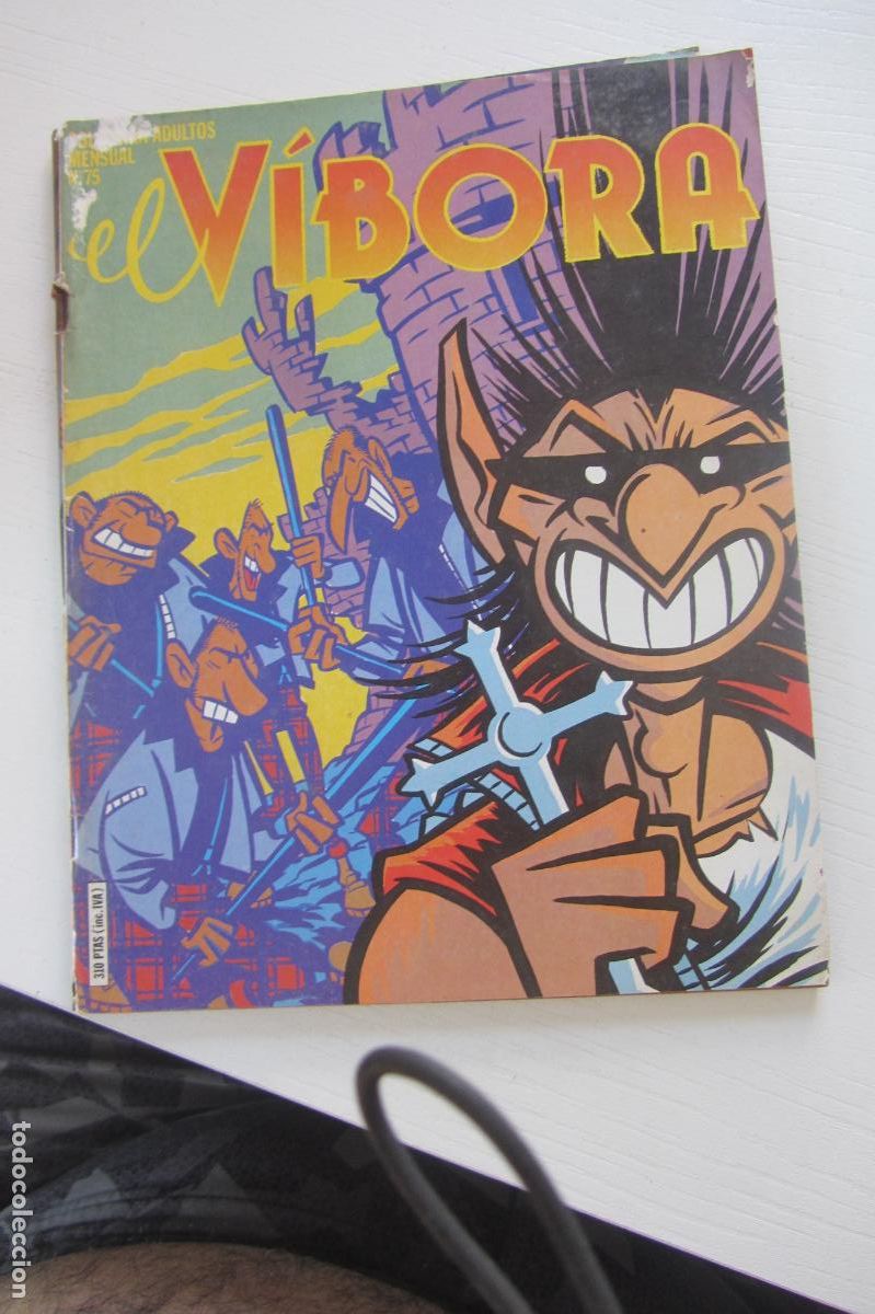 C&oacute;mics: REVISTA EL V&Iacute;BORA n&ordm; 75 SOLO PARA ADULTOS LA C&Uacute;PULA arx372